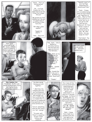 Alex Gets to Know and Flirt with Christina! Big Apple Shorts Chapter 3 pg 2 &copy;2011 Cornnell Clarke