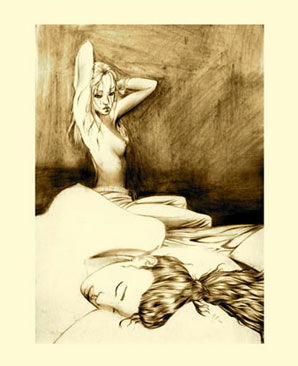 Molly gets up and sees Erica! &copy; 2007 Cornnell Clarke