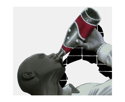 Sneaky Wine... from Big Apple Shorts Vol. 1 &copy; 2007 Cornnell Clarke